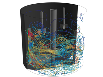 Scientifically proven numerical methods of AcuSolve deliver rapid linear and non-linear convergence rates for both steady-state and transient simulations. Illustration courtesy of Altair.