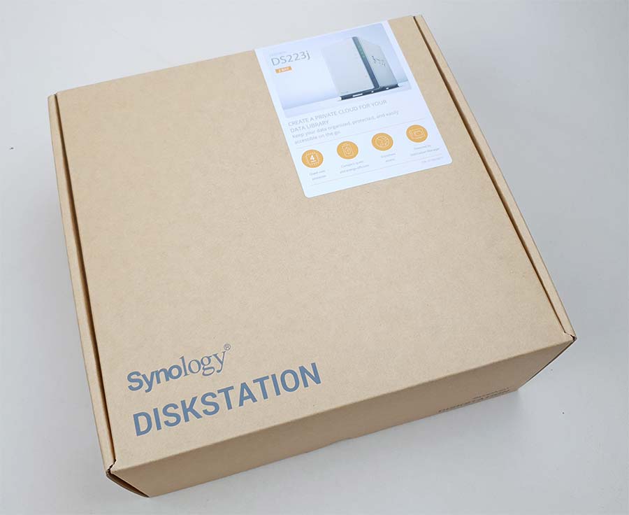 Synology DS223j box