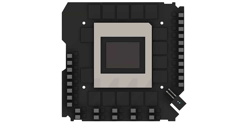 Le PCB de la RTX 5090 FE en 3D par der8auer