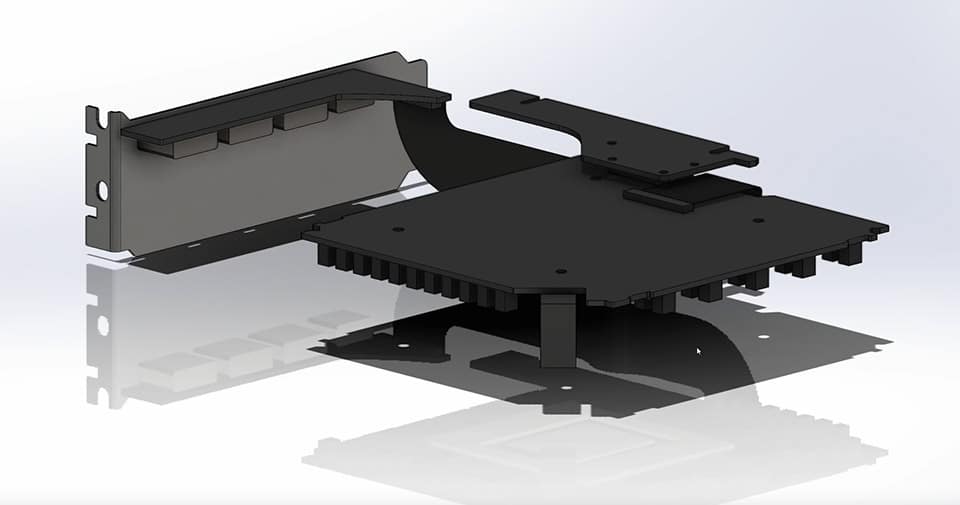 Le PCB de la RTX 5090 FE en 3D par der8auer