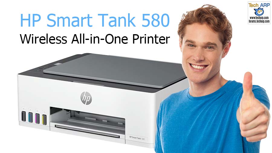 HP Smart Tank 580 Wireless All-in-One Printer Review!