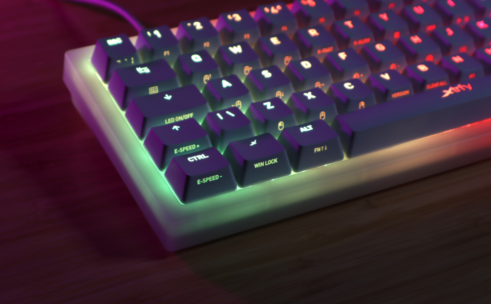 Mechanical Keyboard Final Beauty Shot