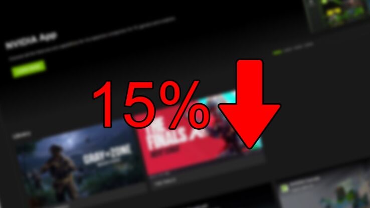 Nvidia App overlay could be cutting performance by up to 15%