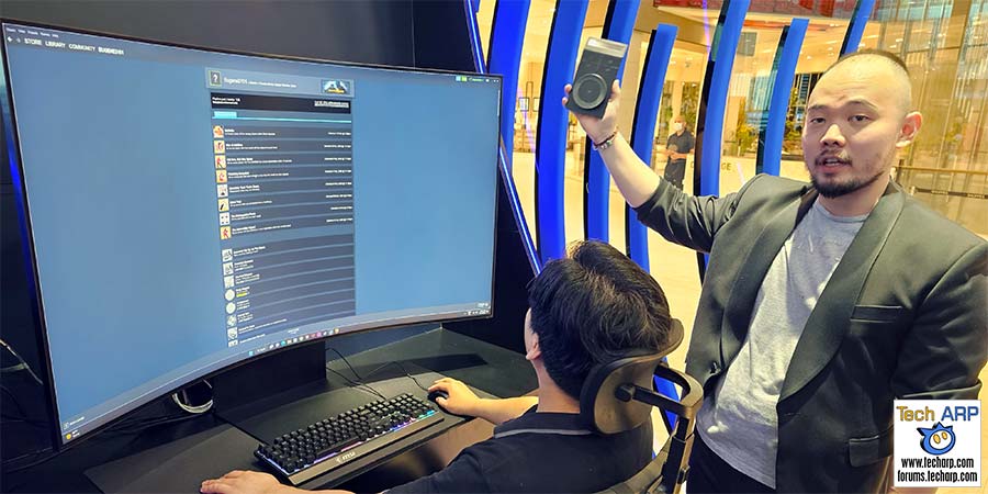 Samsung Odyssey Ark Gaming Monitor : A Quick Look!