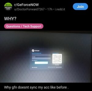 GeForce Now players upset over Steam auto sign-in not working
