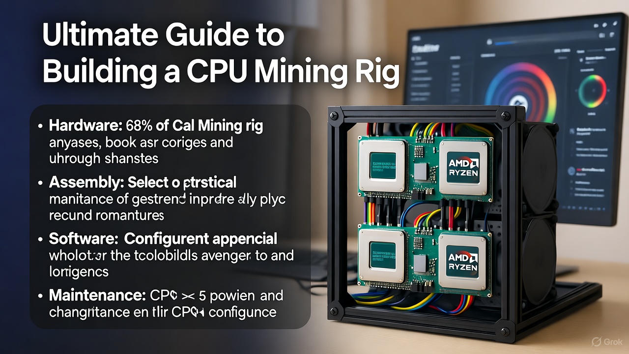 Ultimate Guide to Building a CPU Mining Rig in 2025: Parts List and Setup