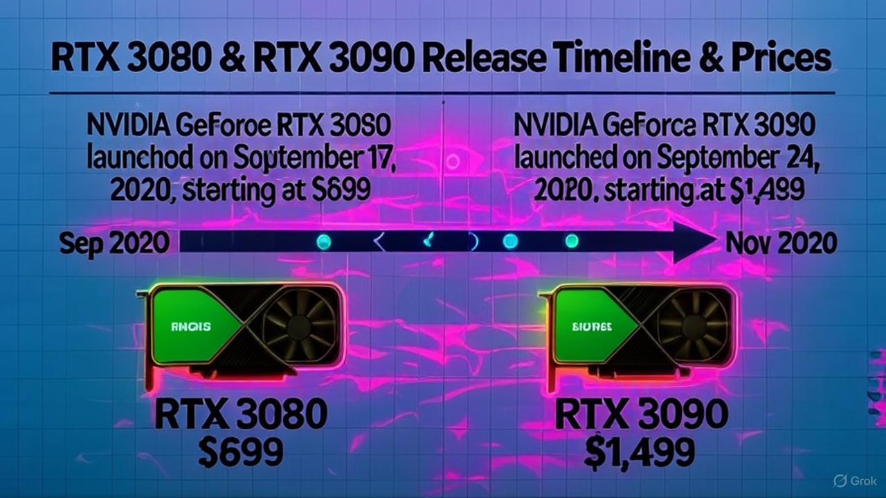 RTX 3080 Release Date, RTX 3090 Release Date, and RTX 30 Series Timeline: A Complete Guide with Launch Prices and 2025 Market Insights