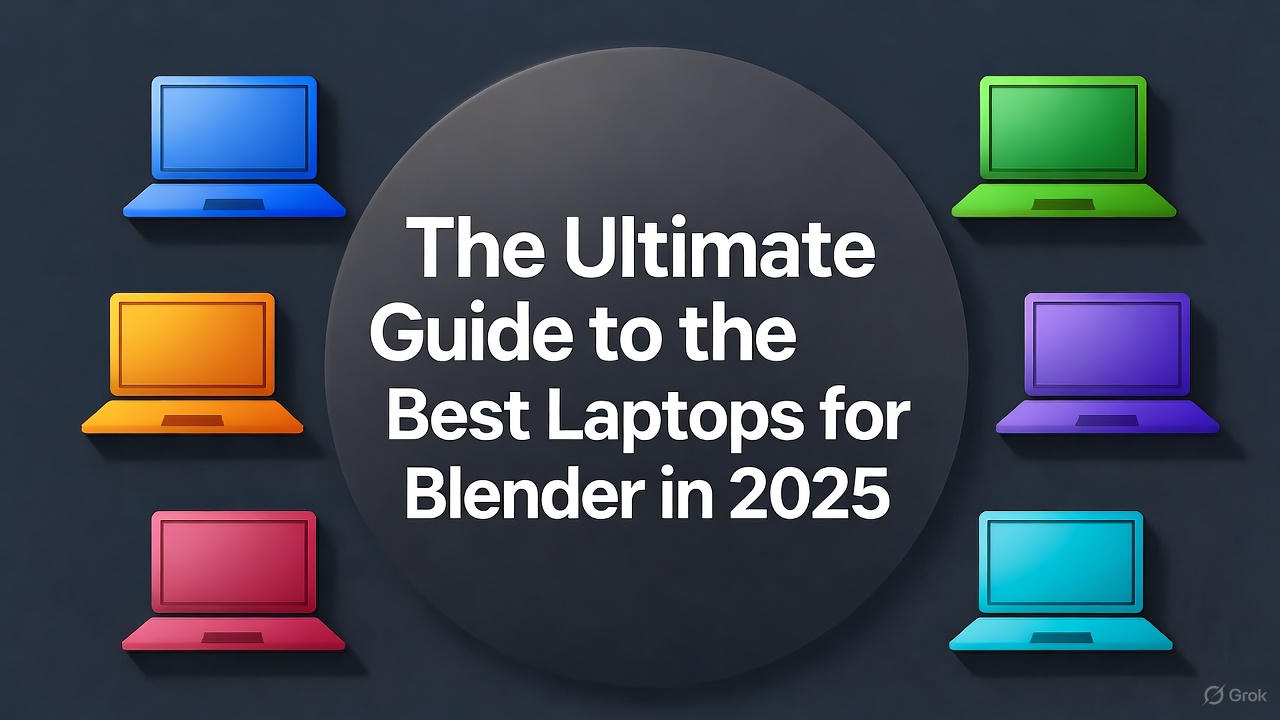 The Ultimate Guide to the Best Laptops for Blender in 2025 The Ultimate Guide to the Best Laptops for Blender in 2025