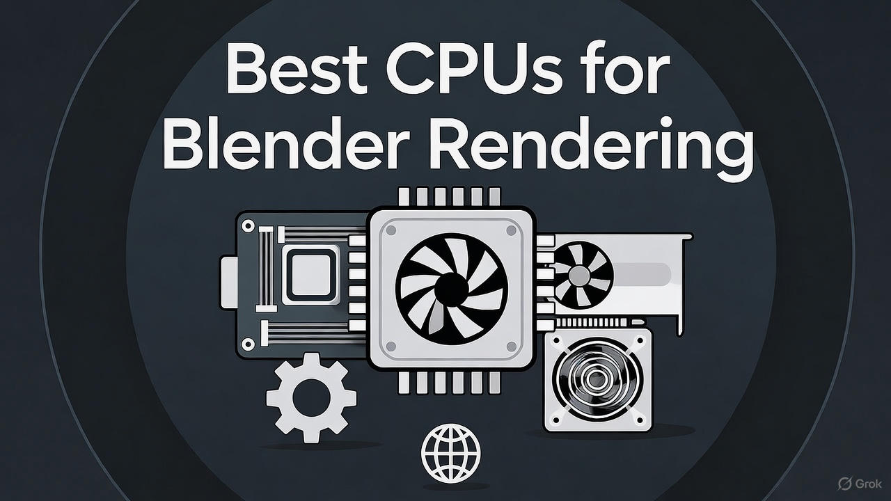 The Best CPUs for Blender Rendering in 2025: Speed Up Your Workflow The Best CPUs for Blender Rendering in 2025: Speed Up Your Workflow