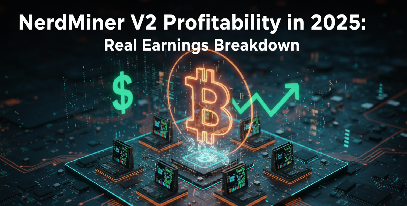 NerdMiner V2 Profitability in 2025: Real Earnings Breakdown