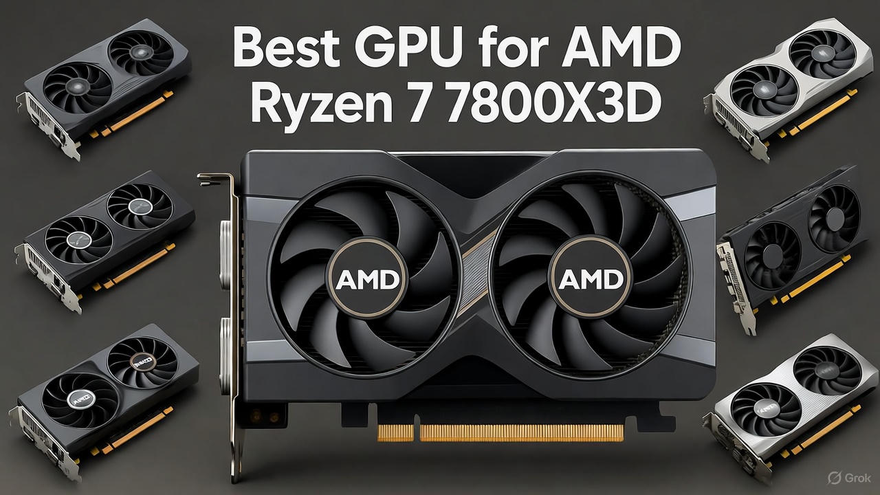 Best GPU for AMD Ryzen 7 7800X3D in 2025: Top Picks for Gaming and Performance