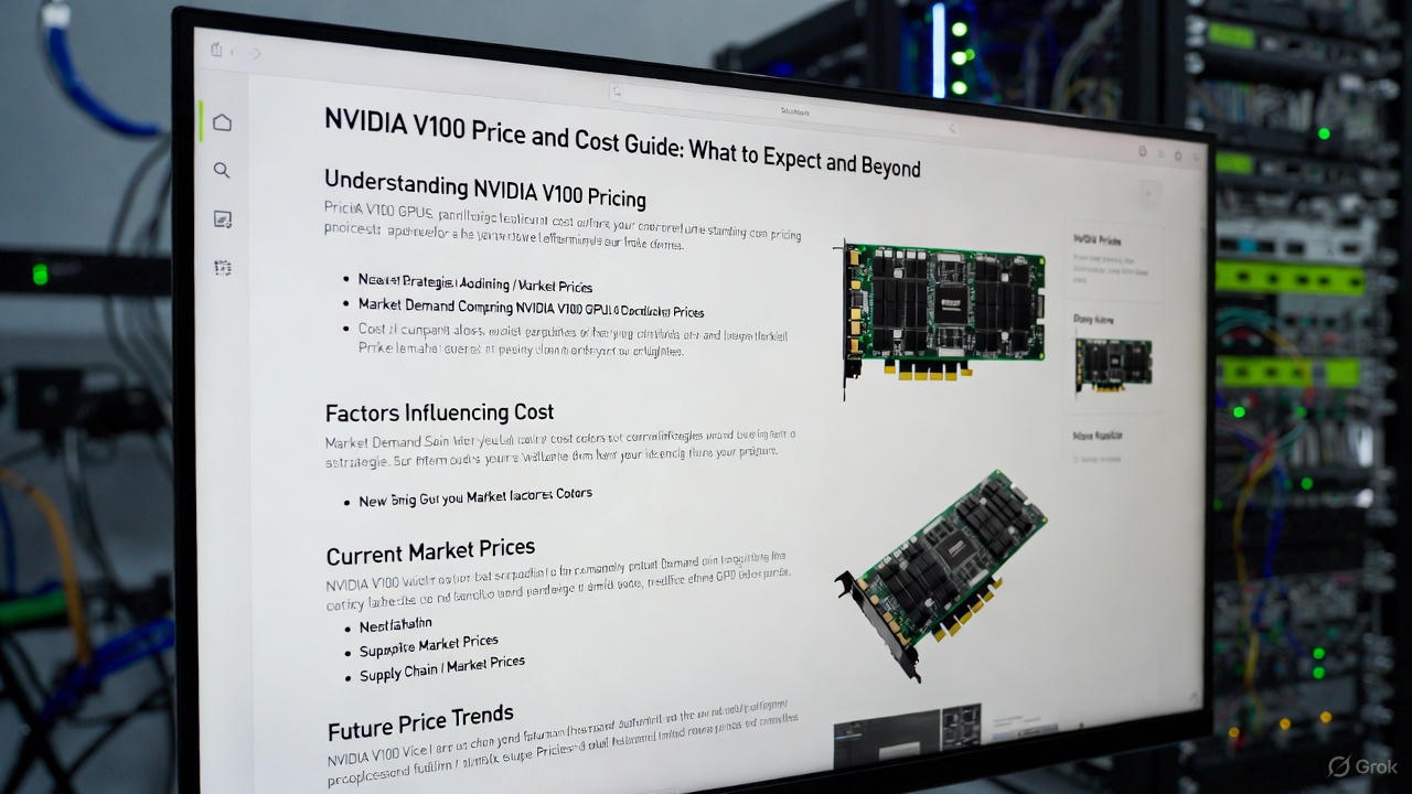 NVIDIA V100 Price and Cost Guide: What to Expect in 2025 and Beyond