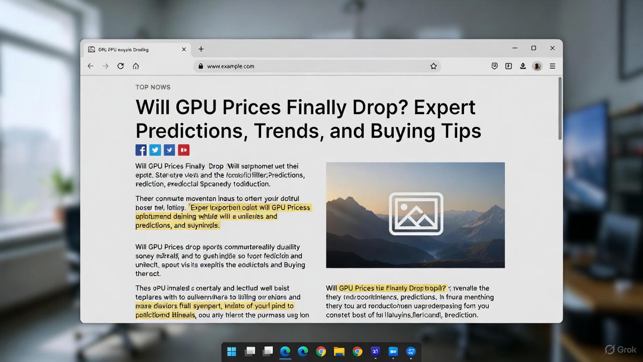 Will GPU Prices Finally Drop in 2025? Expert Predictions, Trends, and Buying Tips