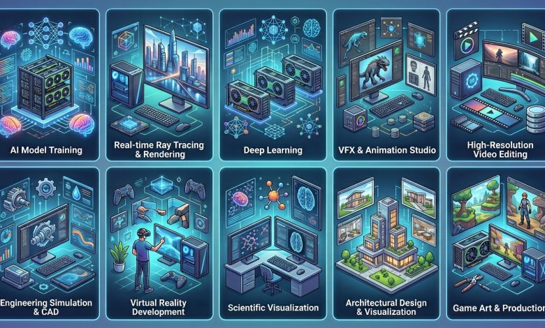 GPU Workstation Builds for AI, Rendering & 3D Design: 10 Powerful Setup Ideas for Professionals