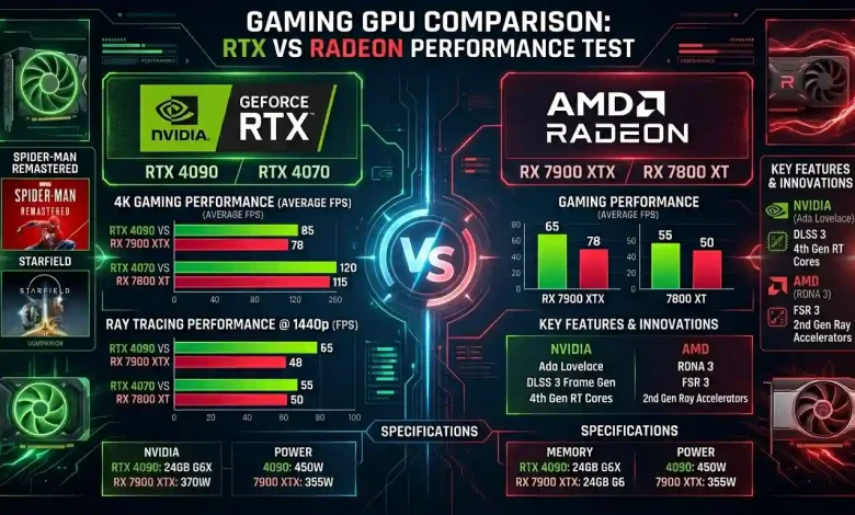 Gaming GPU Comparison